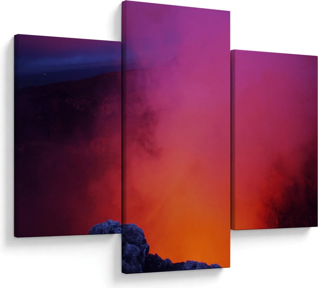 Obraz - sopka (90x60 cm)
