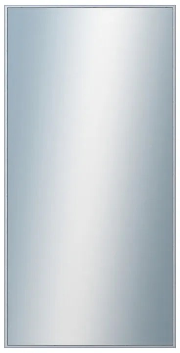DANTIK - Zrkadlo v rámu, rozmer s rámom 60x120 cm z lišty Hliník strieborná drásaná (7269218)