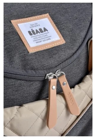 Beaba - Prebaľovacia taška na kočík SYDNEY šedá/béžová