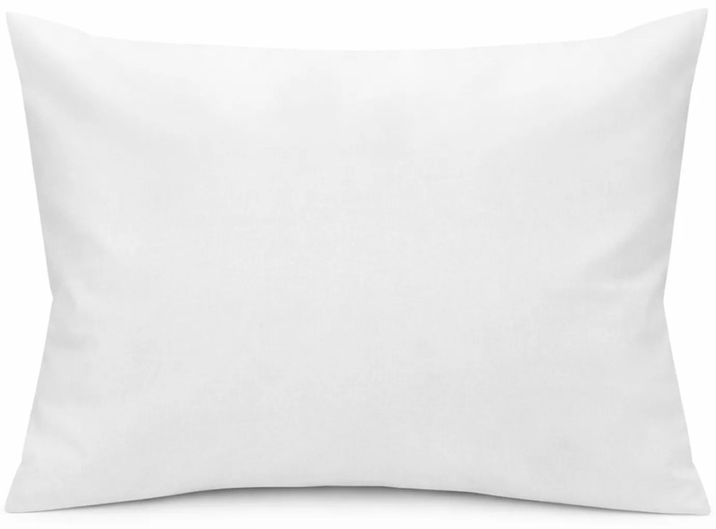 BAVLNENÁ OBLIEČKA NA VANKÚŠ SMOOTH 50X60 CM BIELA