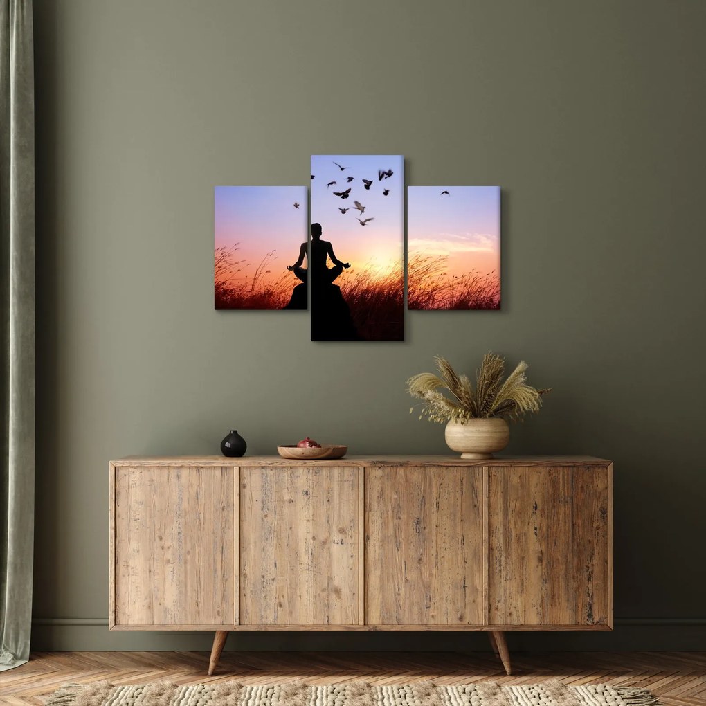 Obraz - Meditácia (90x60 cm)