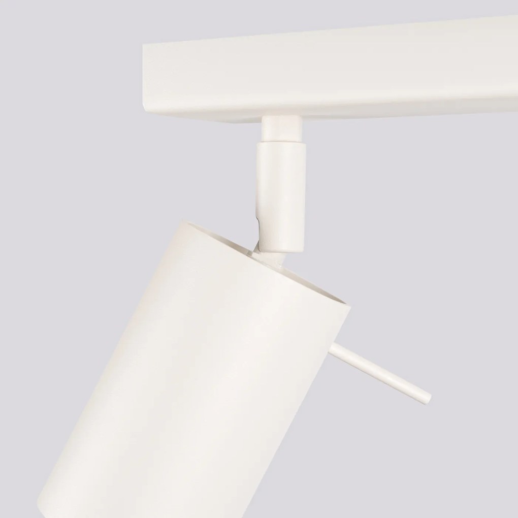 Bodové svietidlo Ring, 6x béžové kovové tienidlo, (možnosť polohovania)