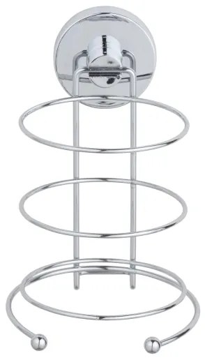WENKO 20896100-Držiak na fén VACUUM-LOC MILAZZO 12x17 cm lesklý chróm