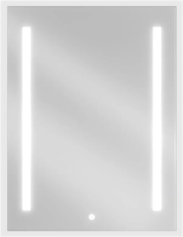 Mexen Remi, LED kúpeľňové zrkadlo s podsvietením 60x80 cm, 6000K, ochrana proti zahmlievaniu, 9804-060-080-611-00