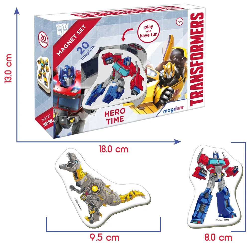 Magdum Sada magnetiek – Transformers