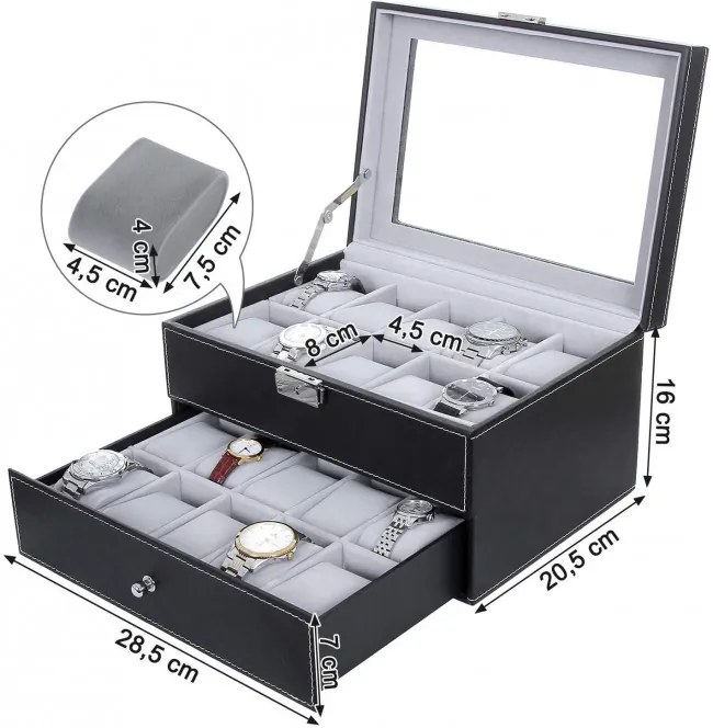 Box na hodinky JWB020