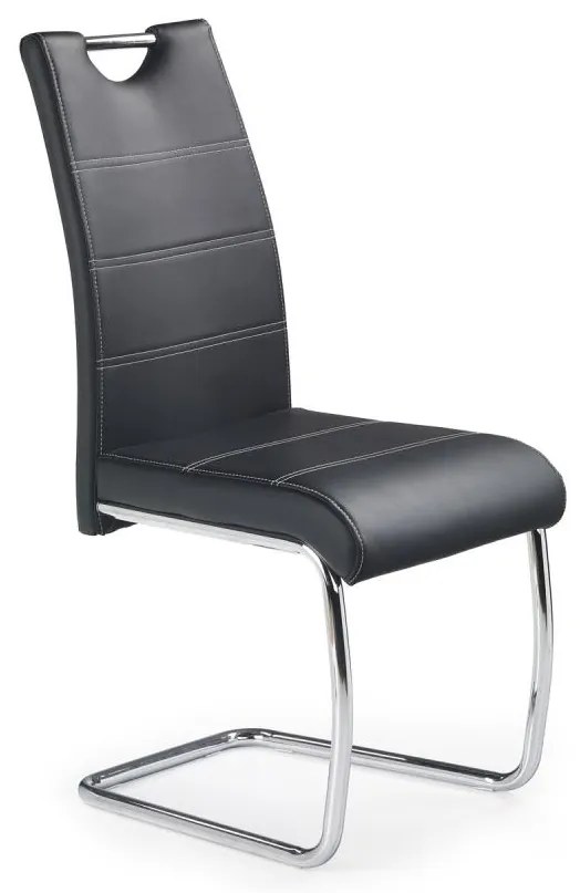 Jedálenská stolička SAFFON 1 ks čierna