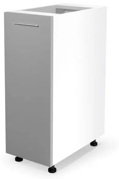 VENTO D-30/82 lower cabinet, color: white / light grey