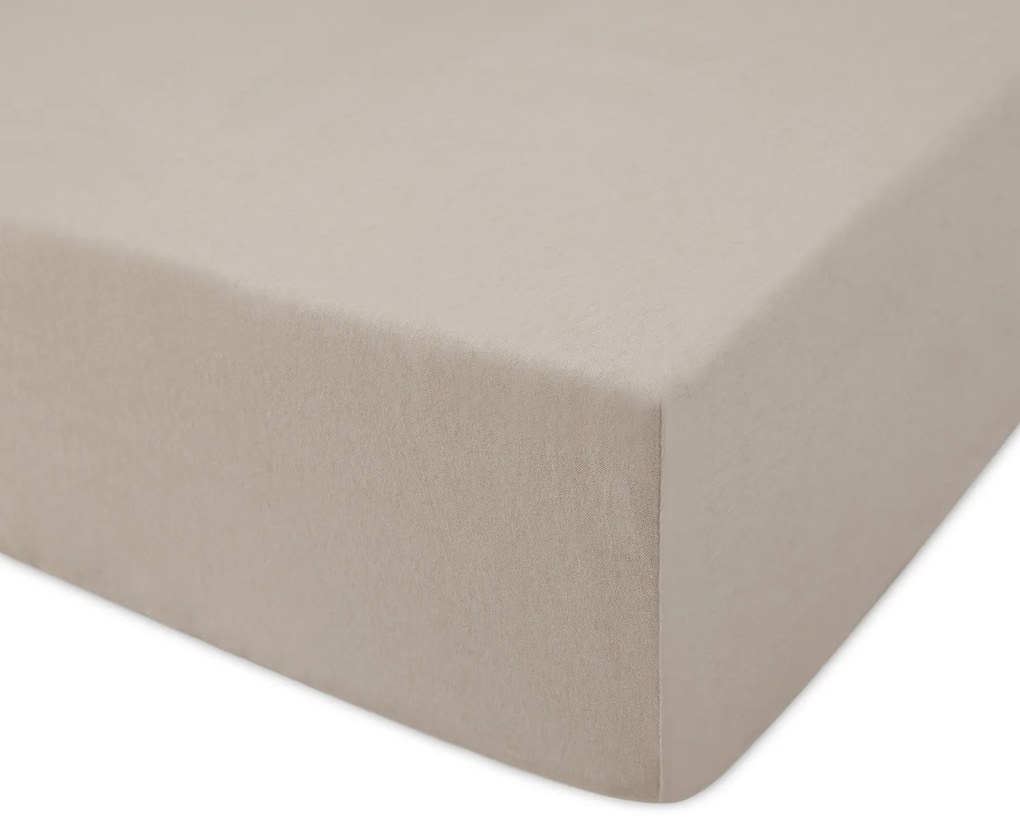 JERSEY PRESTIERADLO 200X220 CM HNEDÁ