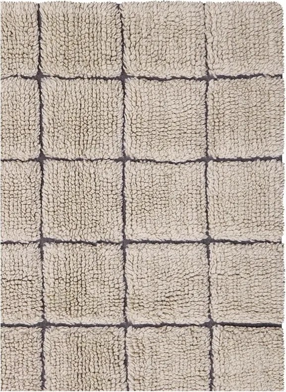 Béžový ručne tkaný vlnený koberec 170x240 cm Mosaic Sandstone – Lorena Canals