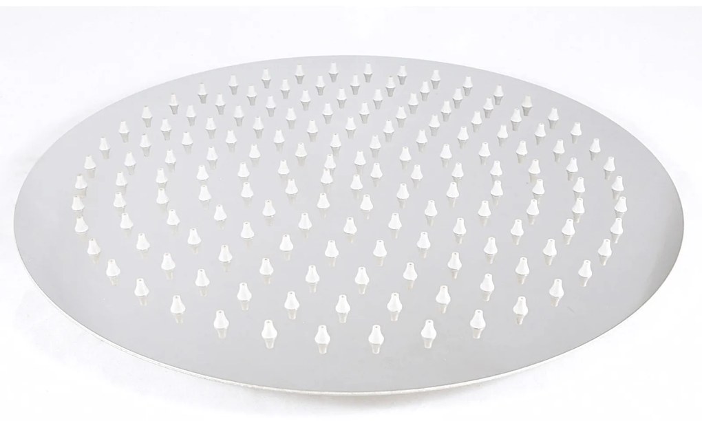 Gamma Round, okrúhla sprchová nerezová hlavica 30 cm, chrómová, GMA-KAT00674