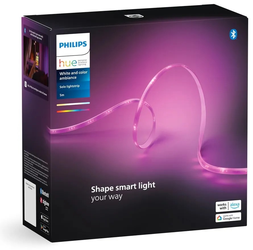Inteligentný LED pásik 20 W 5 m Solo – Philips Hue