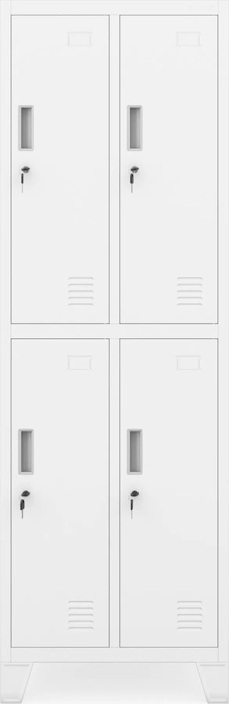 Pracovná šatníková skriňa BHP BARTEK 2 Plus 559 x 1720 x 450 mm