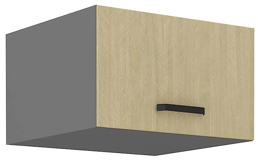 Kuchynská skrinka SCANDI jedľa/antracitová 60 nagu-36 1f