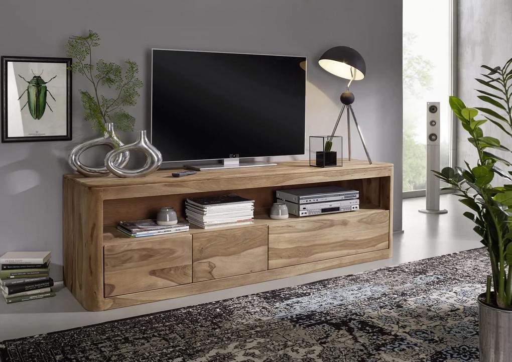 Masiv24 - MONTREAL TV stolík 190x60 cm, palisander