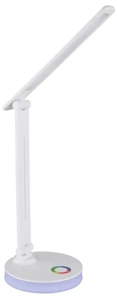 Globo 58445W - LED RGBW Stmievateľná stolná lampa GERALDO LED/5W/230V + LED/2W