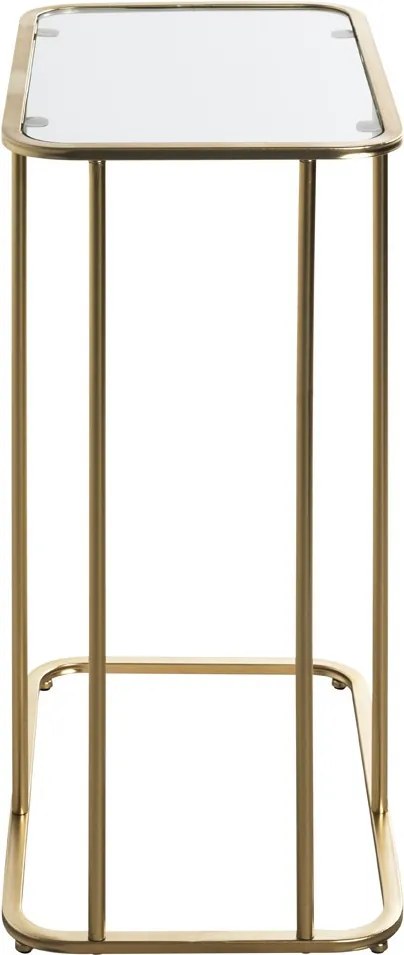 Prístavný stolík Sagres, zlatý
