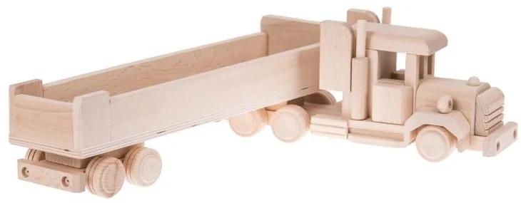 Vulpi Eko drevená hračka Natural - kamión 46 cm
