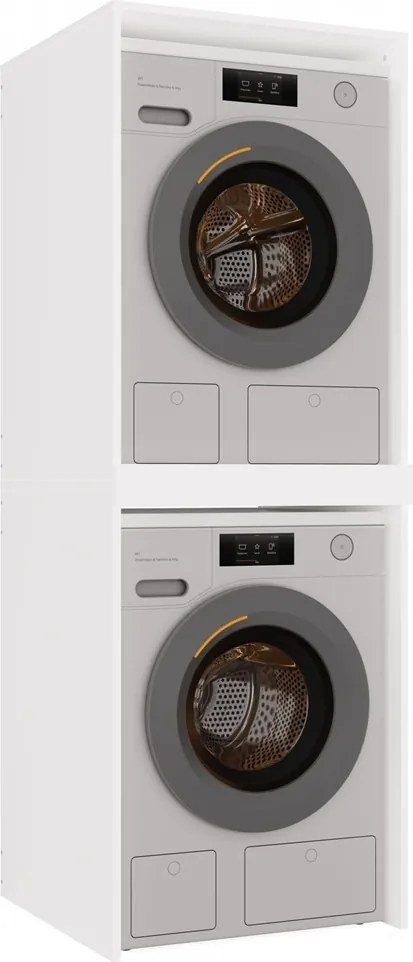 Stojan na práčku a sušičku POLA biely