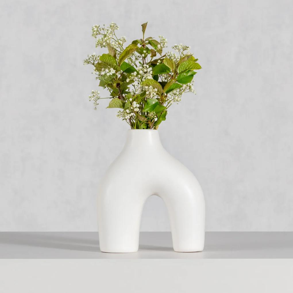 Váza Unico 18cm white