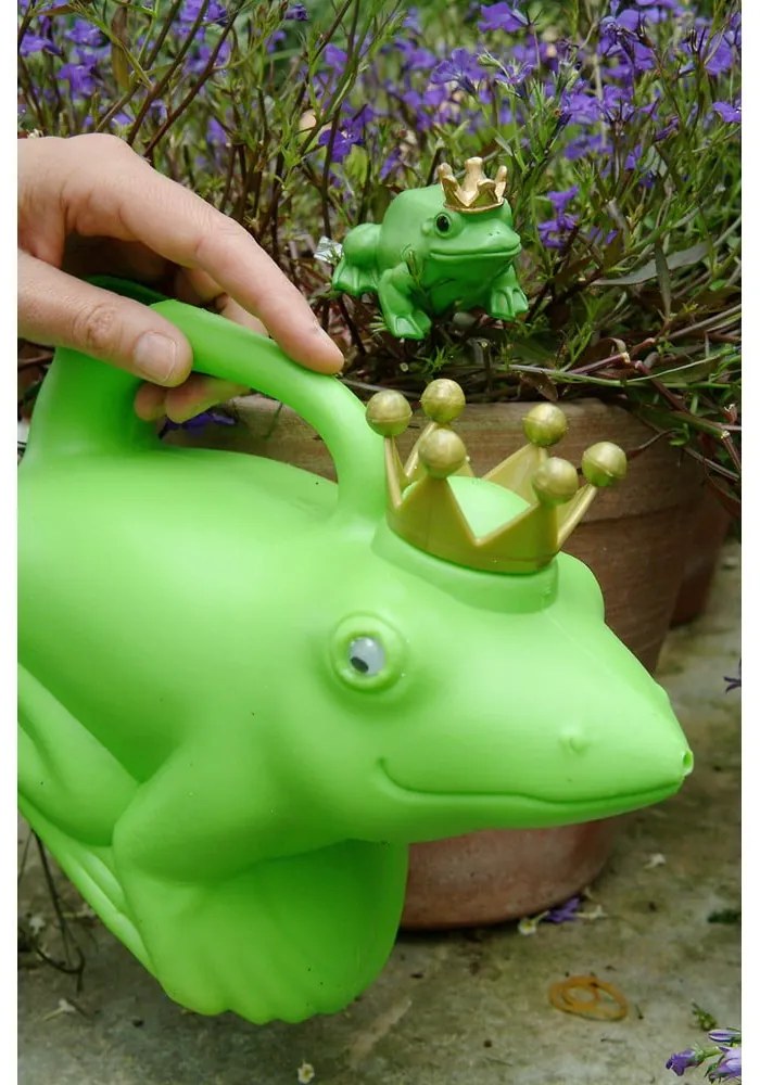 Plastová kanvička na zalievanie 1,7 l Frog – Esschert Design