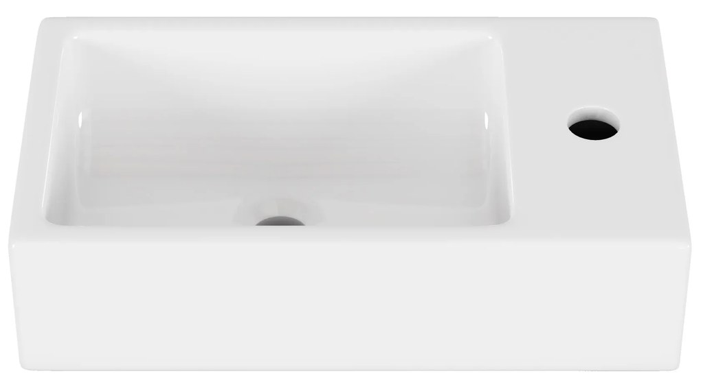 Voľne stojaca skrinka s umývadlom Houseland Ruvin 46 cm sivá