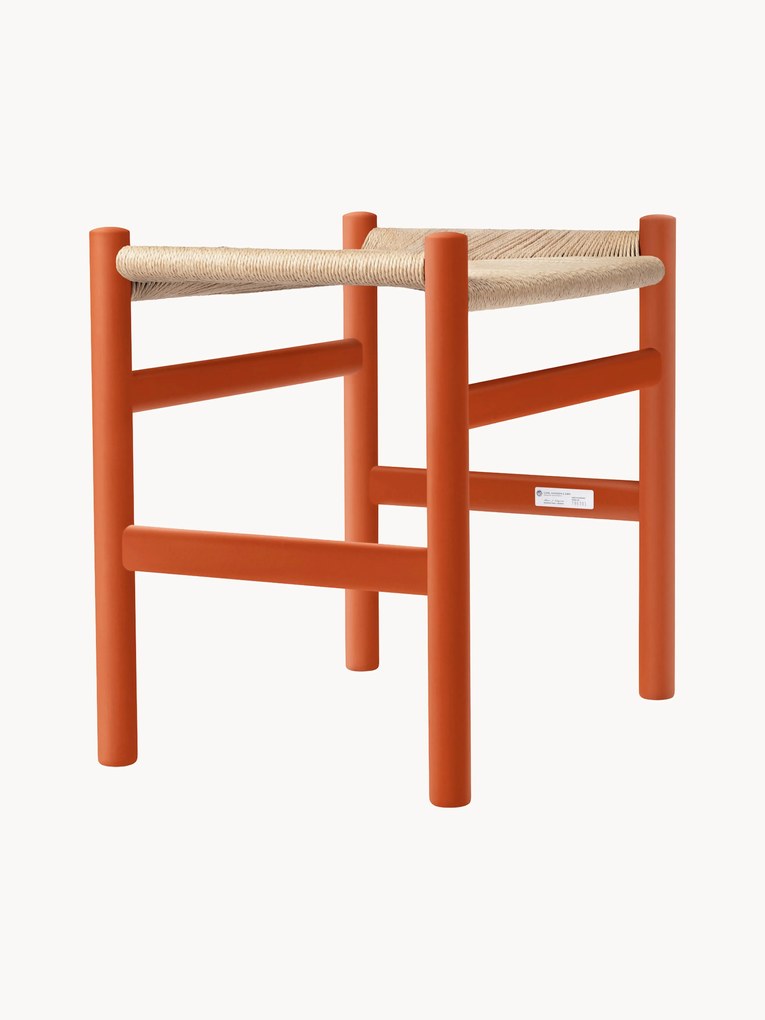 Taburetka's ručne tkaným sedadlom CH53