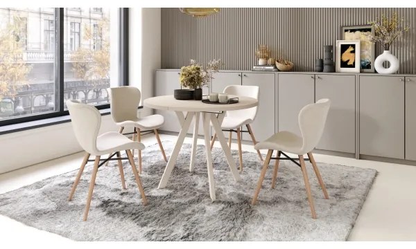 Rozkladací jedálenský stôl ARTUR béžový