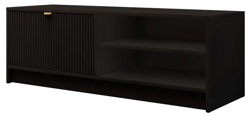 Tv stolík/skrinka Razimo 1K, Farby: Biely velvet