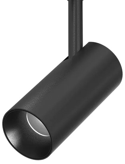 LED Bodové svietidlo do lištového systému MAGNETIC TRACK LED/7W/48V 3000K čierna