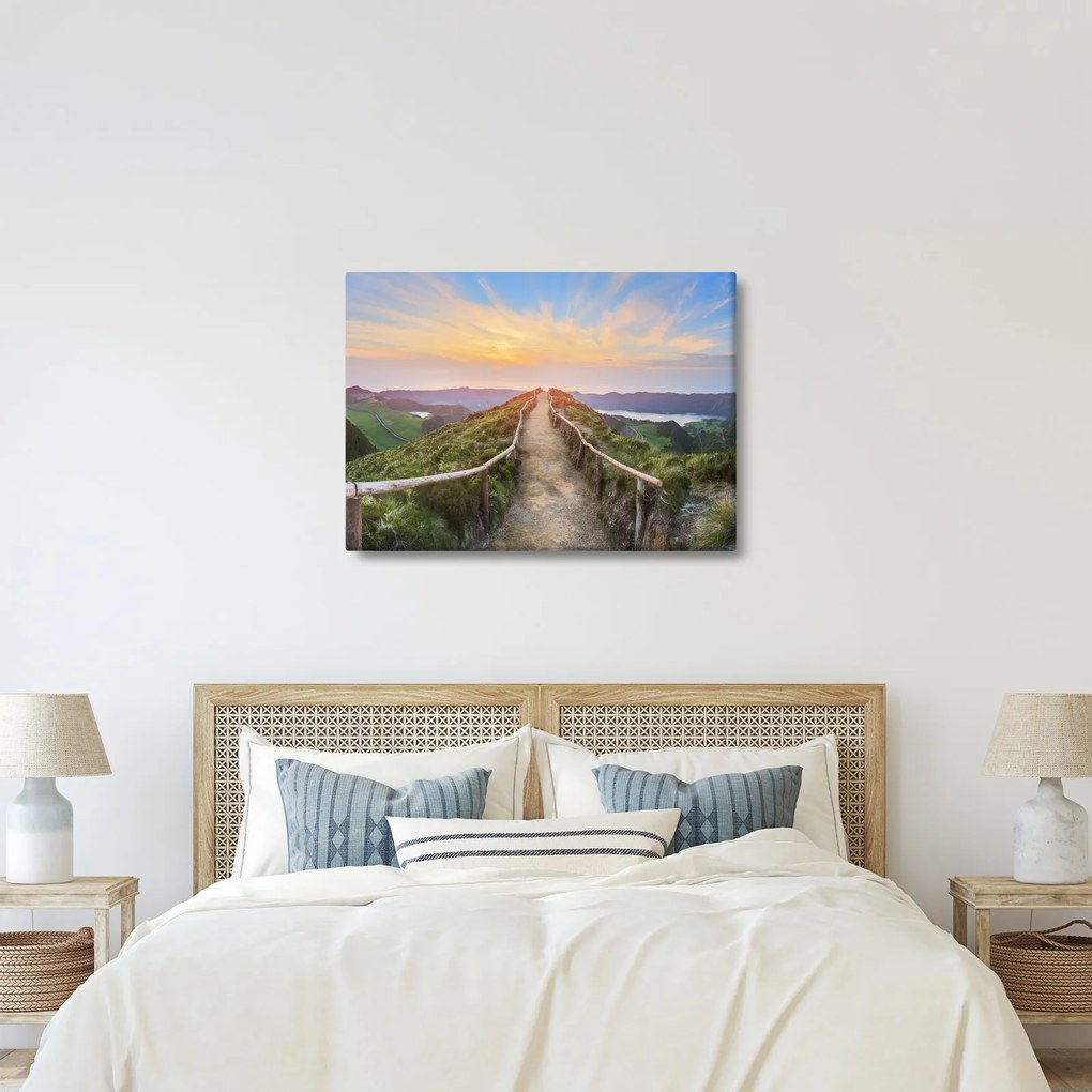 Obraz - Horský chodník (70x50 cm)