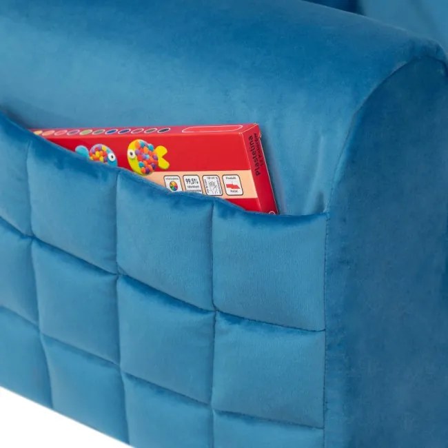 Detská sedačka BARI modrá