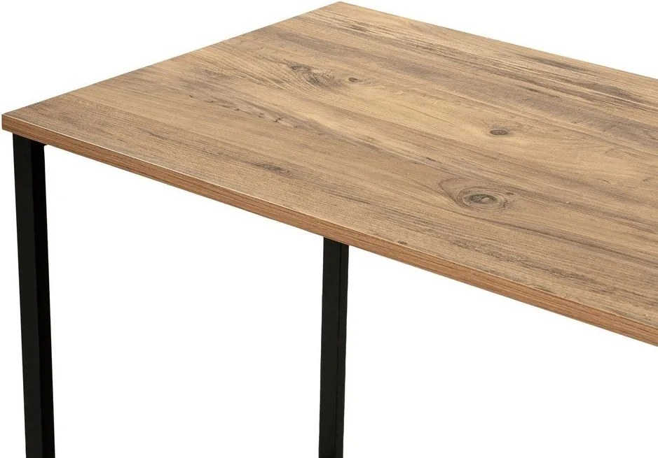 Pracovný stôl v dekore borovice 60x240 cm Twin – Kalune Design