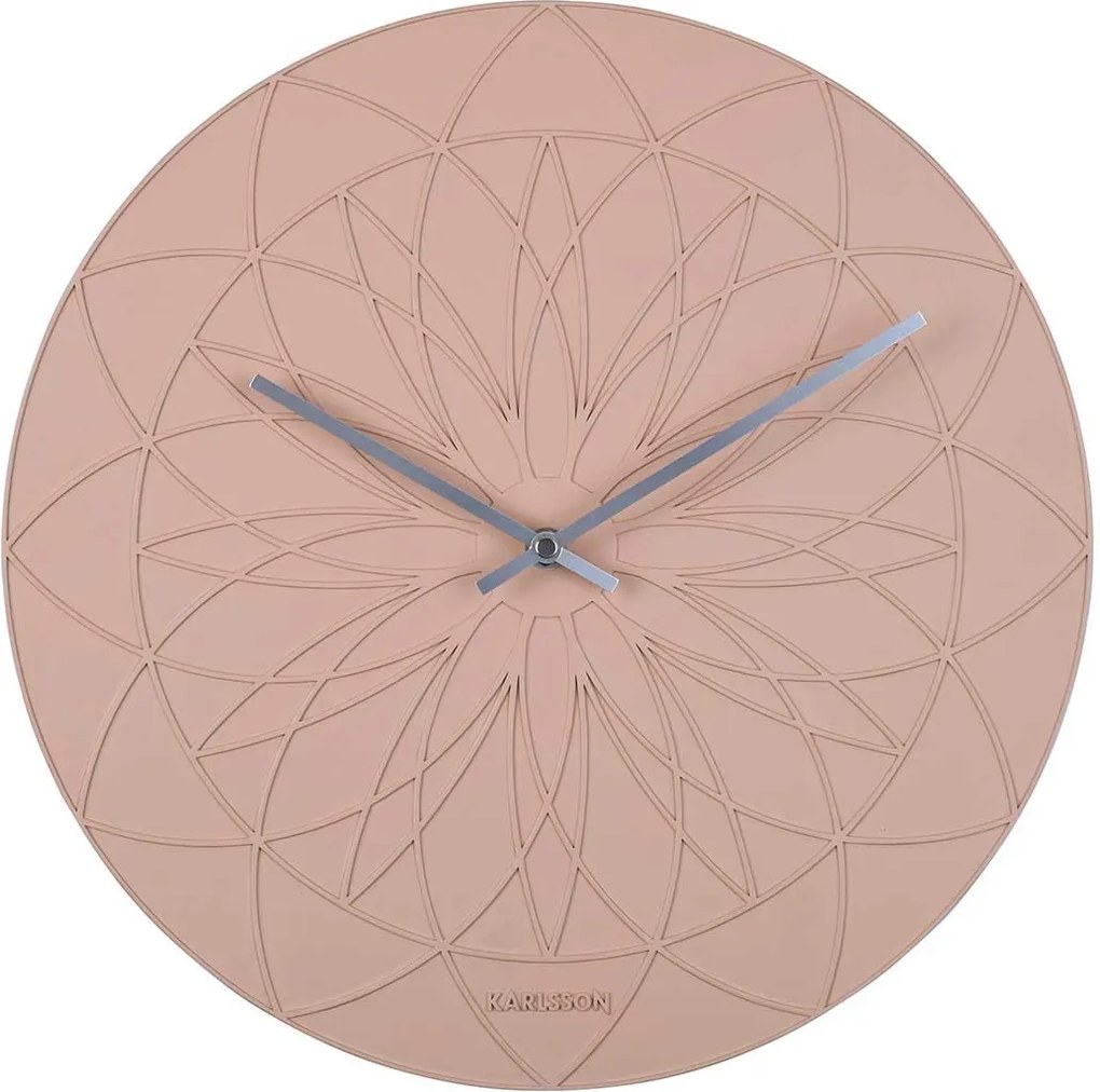 Nástenné hodiny Fairytale hnedé 39 × 3,5 cm