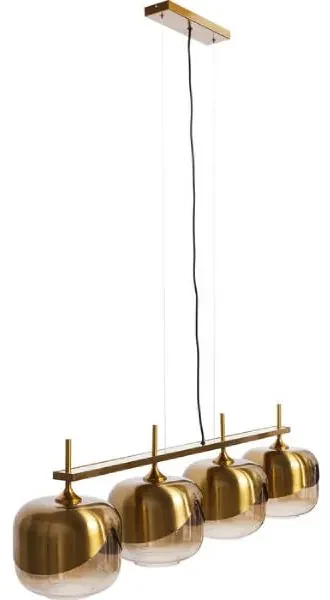 Goblet Quattro visiaca lampa mosadzná