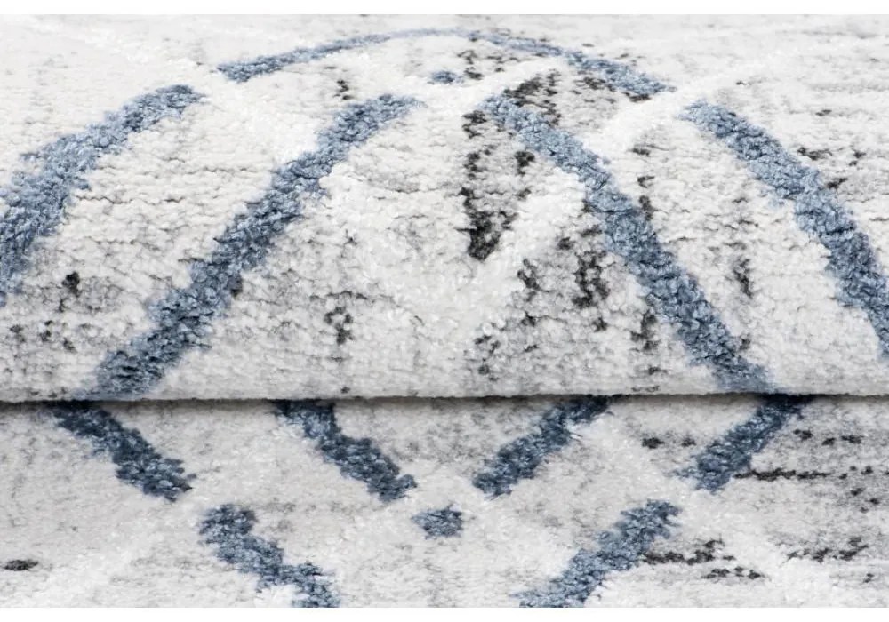 Kusový koberec Lana bielomodrý 160x220cm