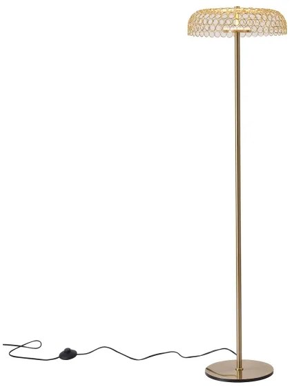 LED Stojacia lampa LED/10W/230V 3000K zlatá