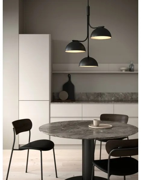 DFTP by Nordlux - Luster na lanku TULLIO 3xE14/25W/230V čierna