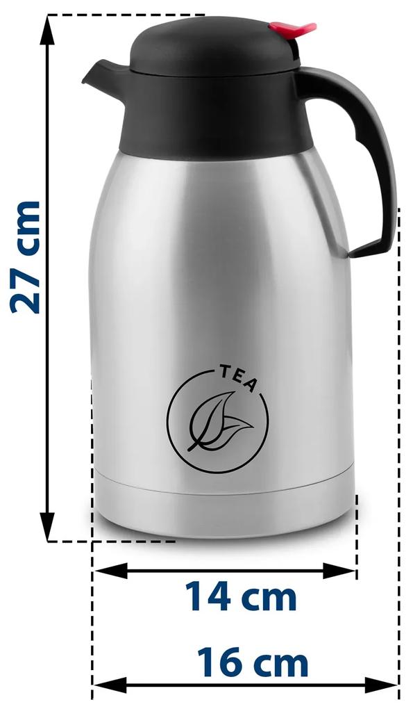 Vákuový džbán na čaj, 2L | BD-780