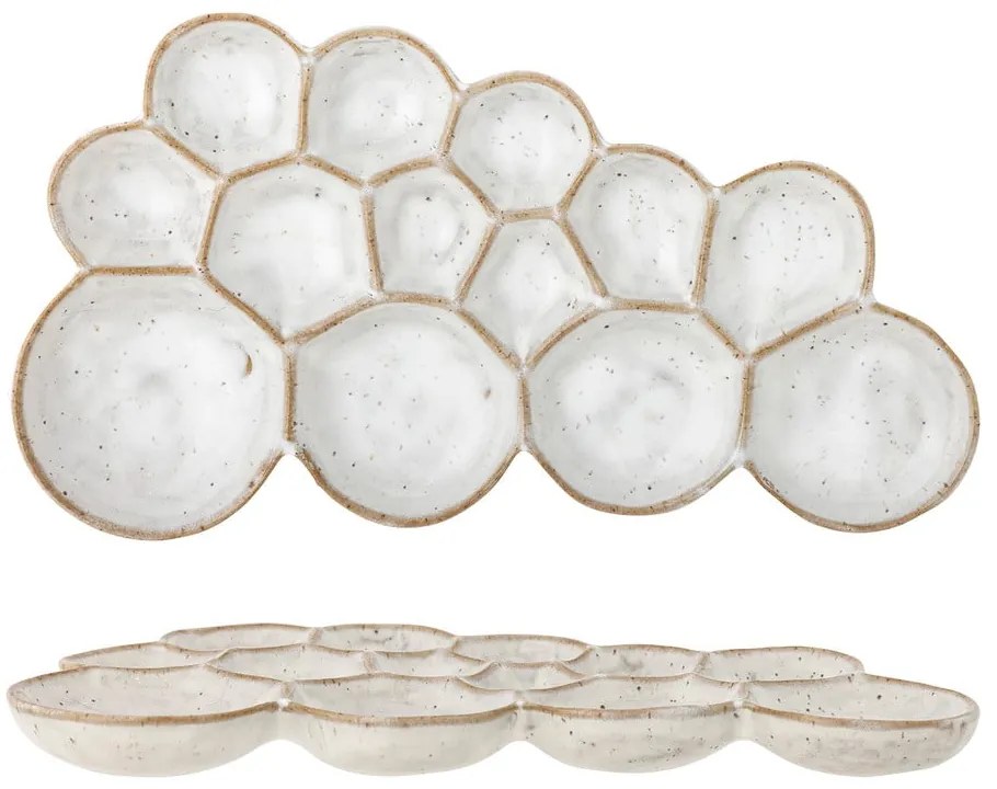 Kameninová dekoratívna tácka 13x24.5 cm Parel – Bloomingville