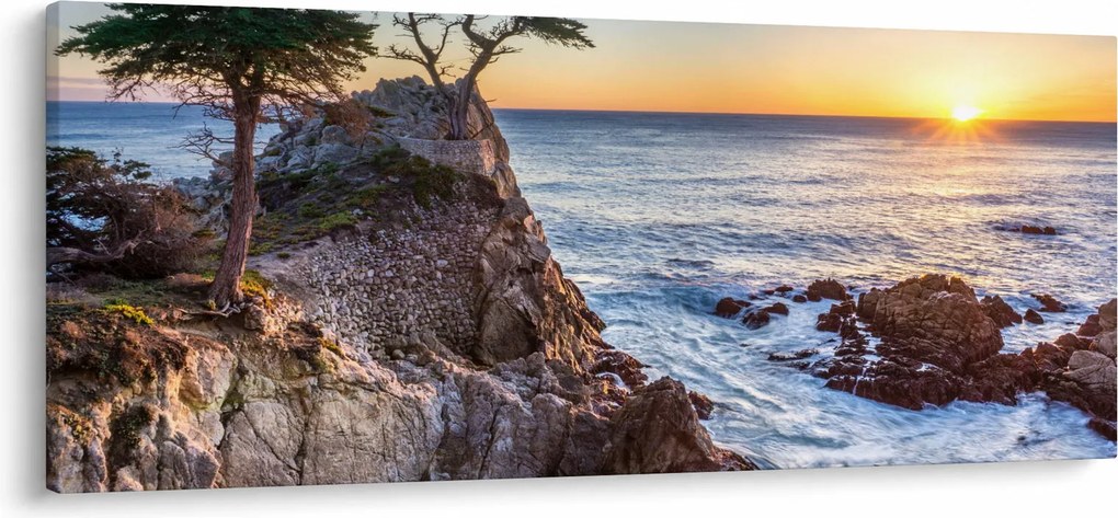 Obraz - Pacifické pobrežie (120x50 cm)