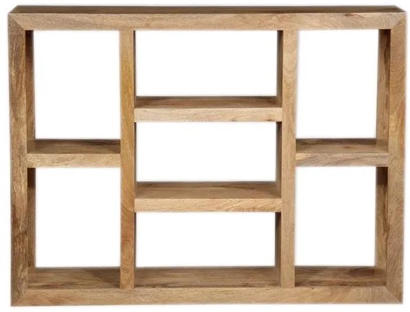 furniture-nabytek.cz - Rustikálna polica 130x90x35 z dreva mango