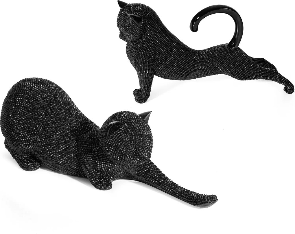 DEKORAČNÁ SOŠKA ELDO 26X9X9 CM ČIERNA