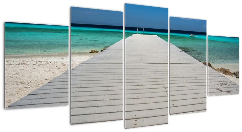 Obraz morského móla