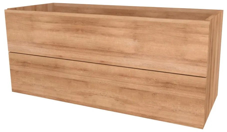 Mereo, Mereo Aira, kúpeľňová skrinka 121 cm, Multidecor, Dub Riviera mountain, MER-CN793SDMON