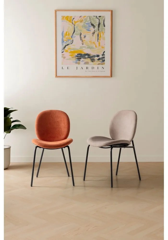 Béžové jedálenské stoličky v súprave 2 ks Cori – Marckeric