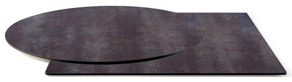 COMPACT 10 CORTEN - STOLOVÁ DOSKA 80x80 cm