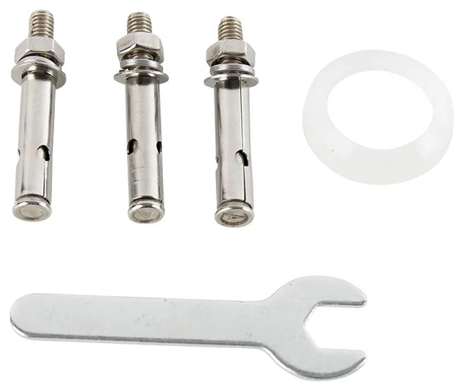 Vonkajšia stojaca lampa čierna 65 cm - Mushroom