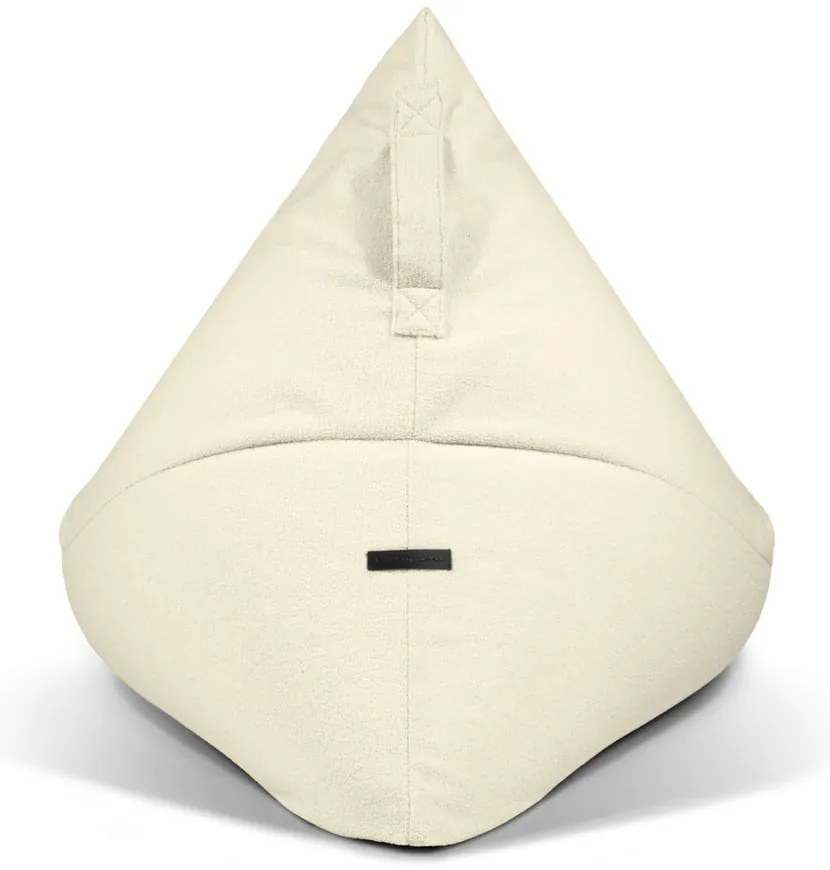 Hnedý sedací vak z textílie buklé Razzmatazz – SLOWDOWN