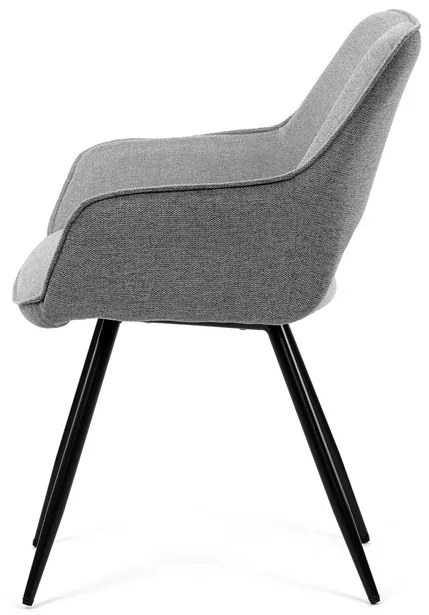 Autronic BONTEC Jedálenská stolička, sivá, látka, CT-S8108 SIL2 Farba: Šedá